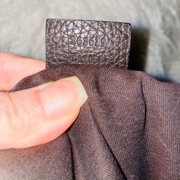 Abbey GG Canvas D Ring Pocket Tote Brown - Picture 2 of 8